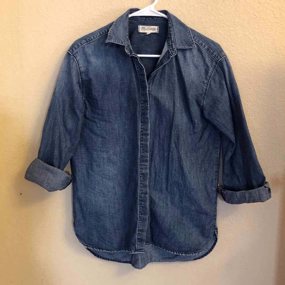 Madewell Classic Ex-boyfriend Denim Shirt